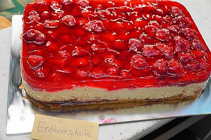 Edbeerschnitte